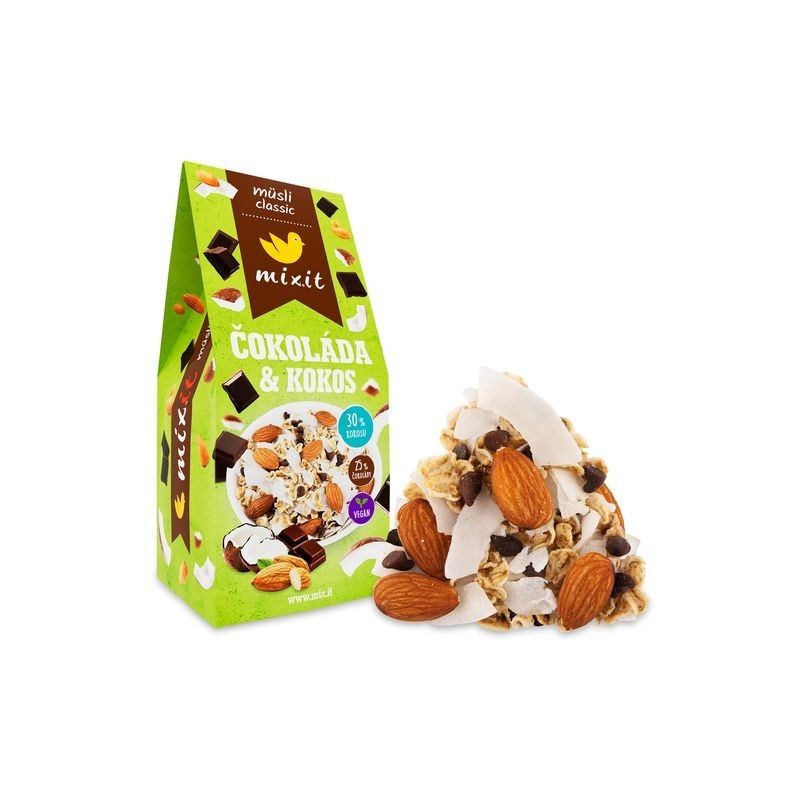 Mixit Müsli classic - Čokoláda &amp; Kokos 320 g