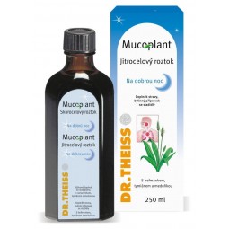 MUCOPLANT Jitrocelový roztok na dobrou noc 250 ml