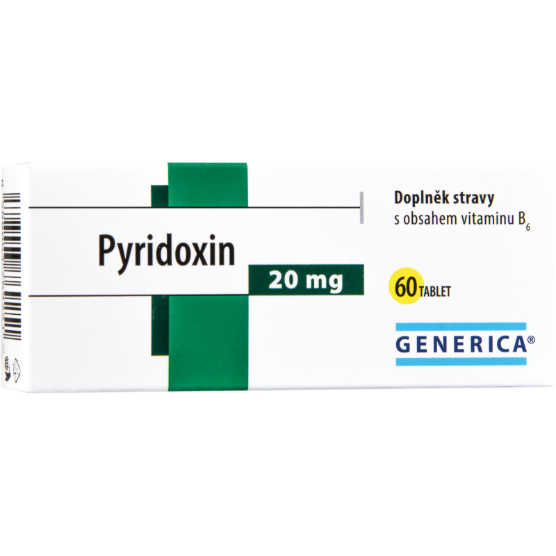 GENERICA Pyridoxin 20 mg 60 tableta
