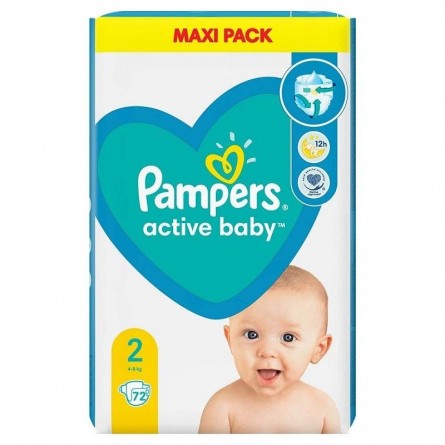 Pampers New Baby 2 Mini 72 ks