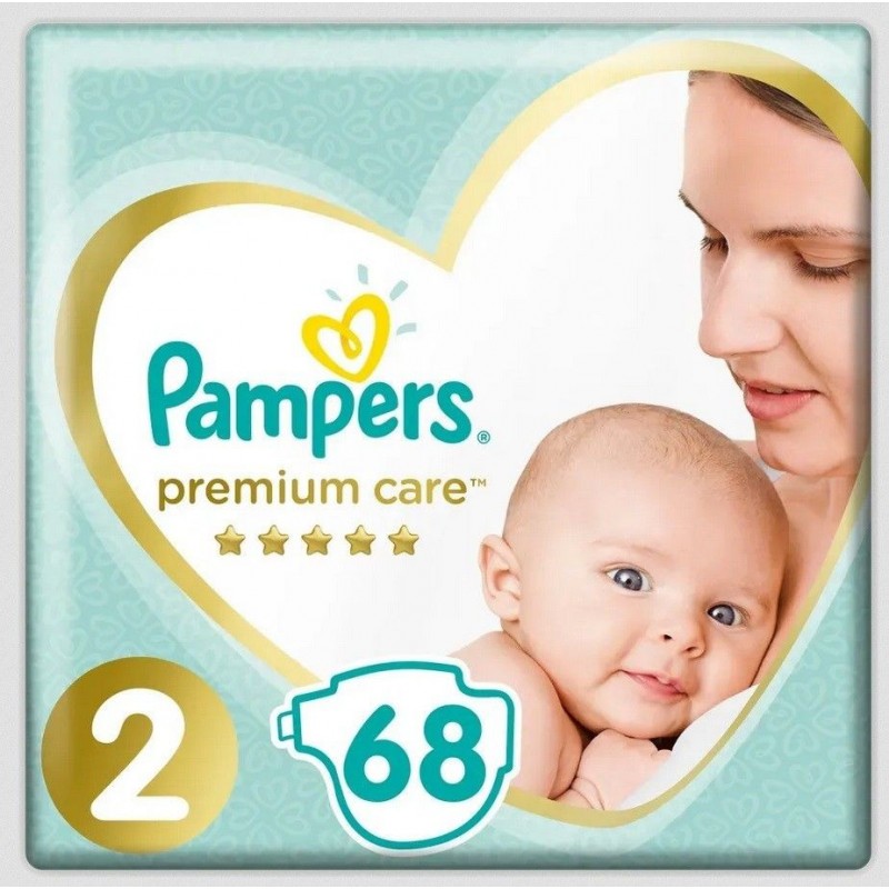 Pampers Premium Care 2 Mini 68 ks