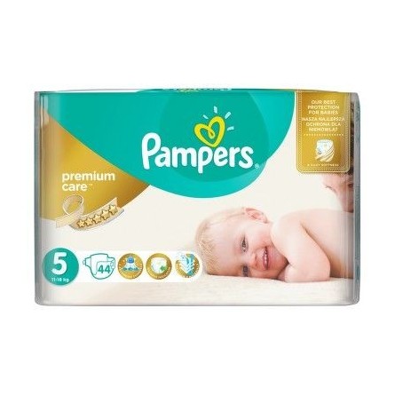 Pampers Premium Care 5 Junior 44 ks