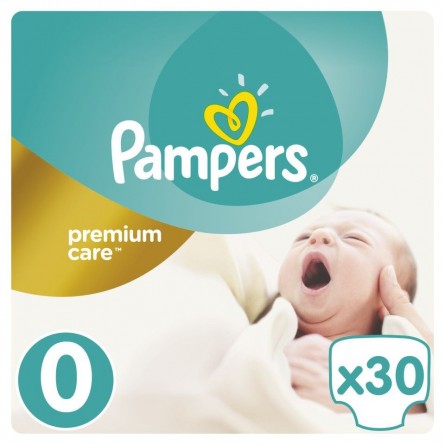 Pampers Premium Care Pack S0 Newborn 30 ks