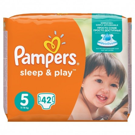 Pampers Sleep&Play 5 Junior 42 ks