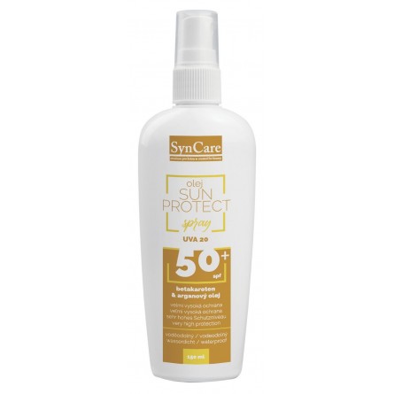 Syncare Olej Sun Protect Spray SPF 50+ s betakarotenem 150 ml