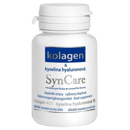 Syncare Kolagen a kyselina hyaluronová 60 tobolek