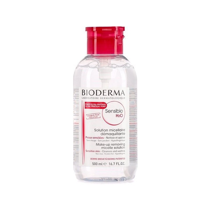 BIODERMA Sensibio H2O s dávkovačem 500 ml