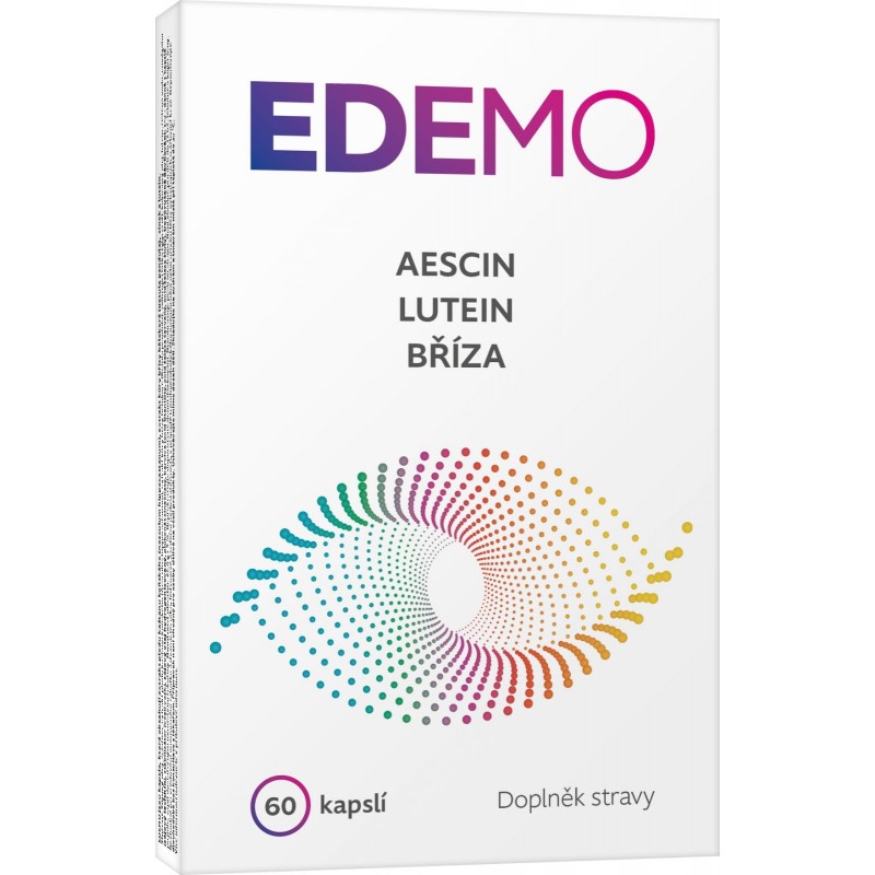 EDEMO Aescin lutein bříza 60 kapslí