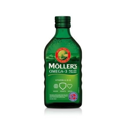 MÖLLER´S Omega 3 rybí olej 250 ml