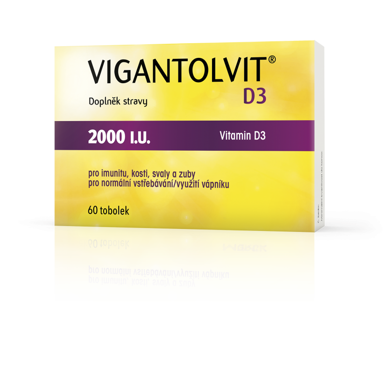 VIGANTOLVIT D3 2000 I.U. 60 tobolek