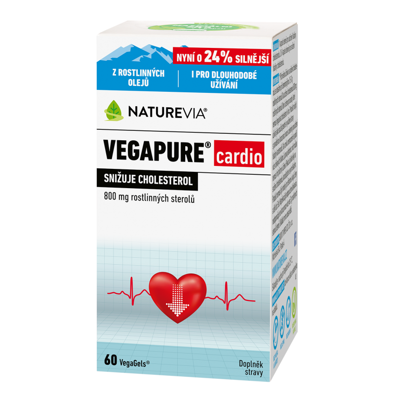 NATUREVIA Vegapure cardio 60 kapslí