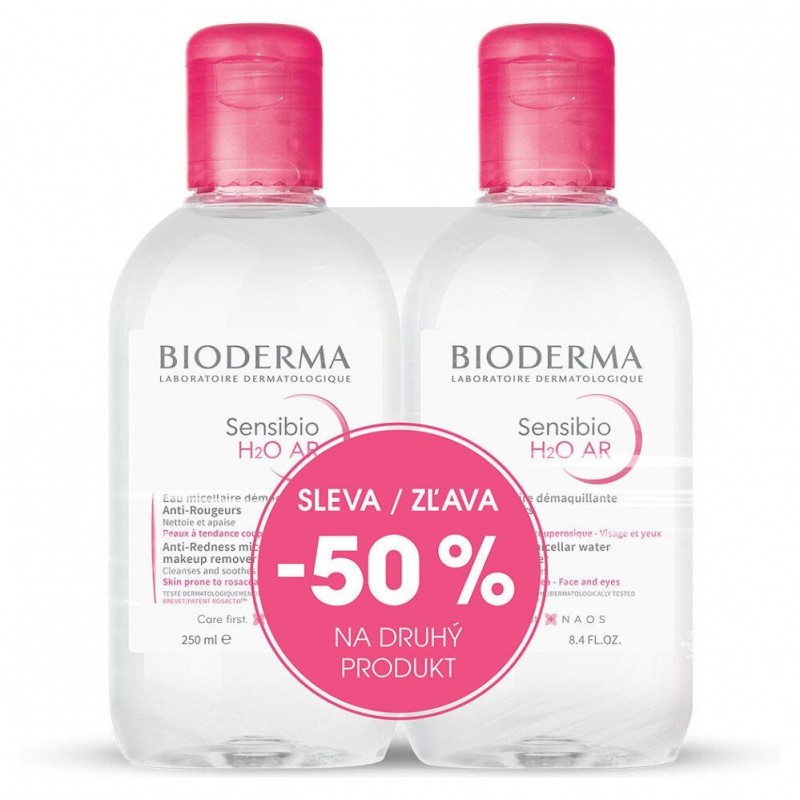 BIODERMA Sensibio H2O AR 250 ml 1+1