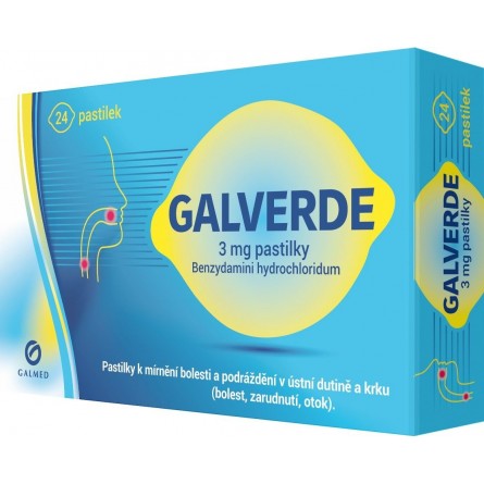 GALMED Galverde 3 mg 24 pastilek