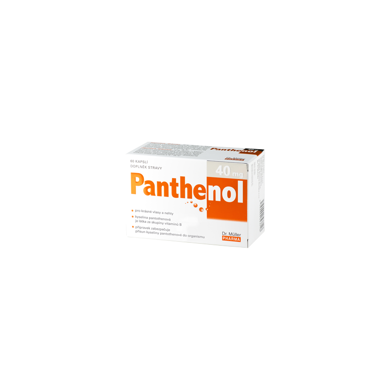 DR. MÜLLER Panthenol 40 mg 60 kapslí