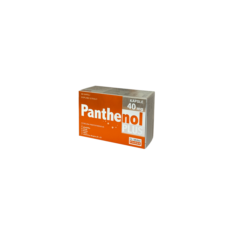 DR. MÜLLER Panthenol plus 40 mg 60 kapslí