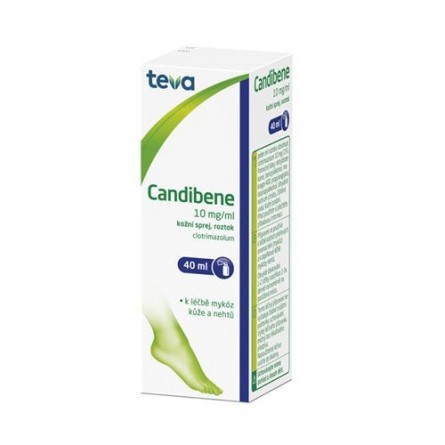 CANDIBENE 10 mg/ml kožní sprej 40 ml