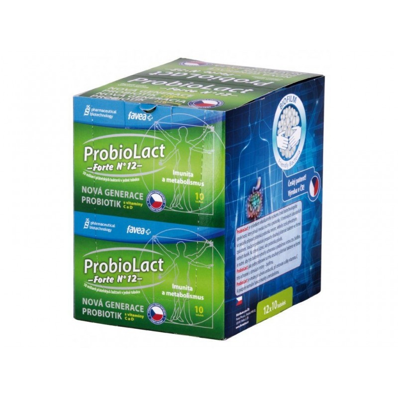 FAVEA Probiolact forte 12x10 tobolek