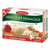 TEREZIA Hericium erinaceus s rakytníkovým olejem 60 kapslí
