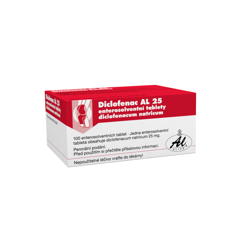 DICLOFENAC AL 25 mg 100 tablet