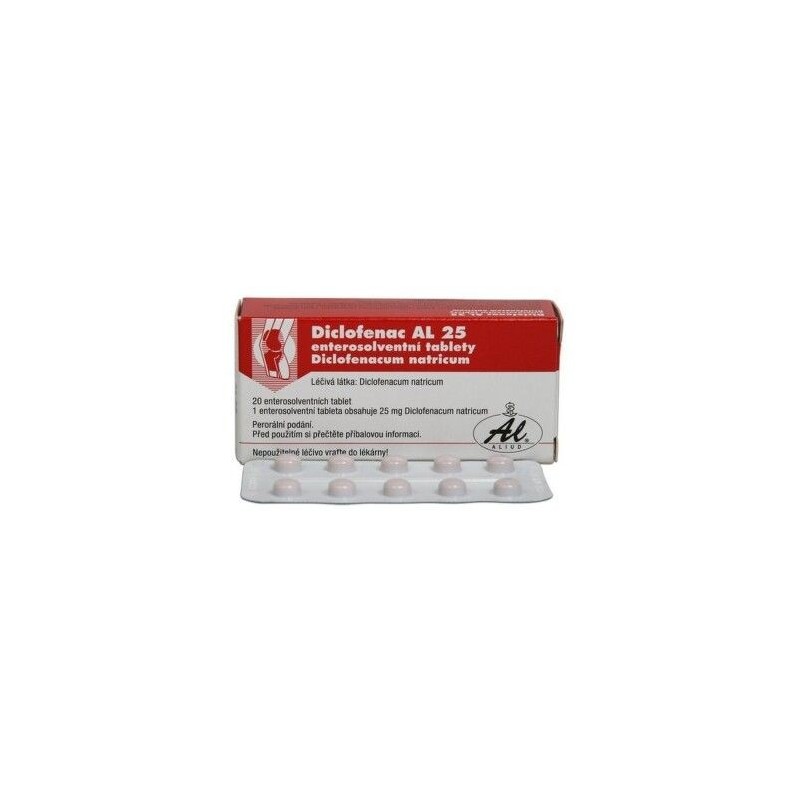 DICLOFENAC AL 25 mg 20 tablet