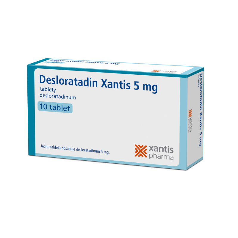 Desloratadin Xantis 5 mg 10 tablet