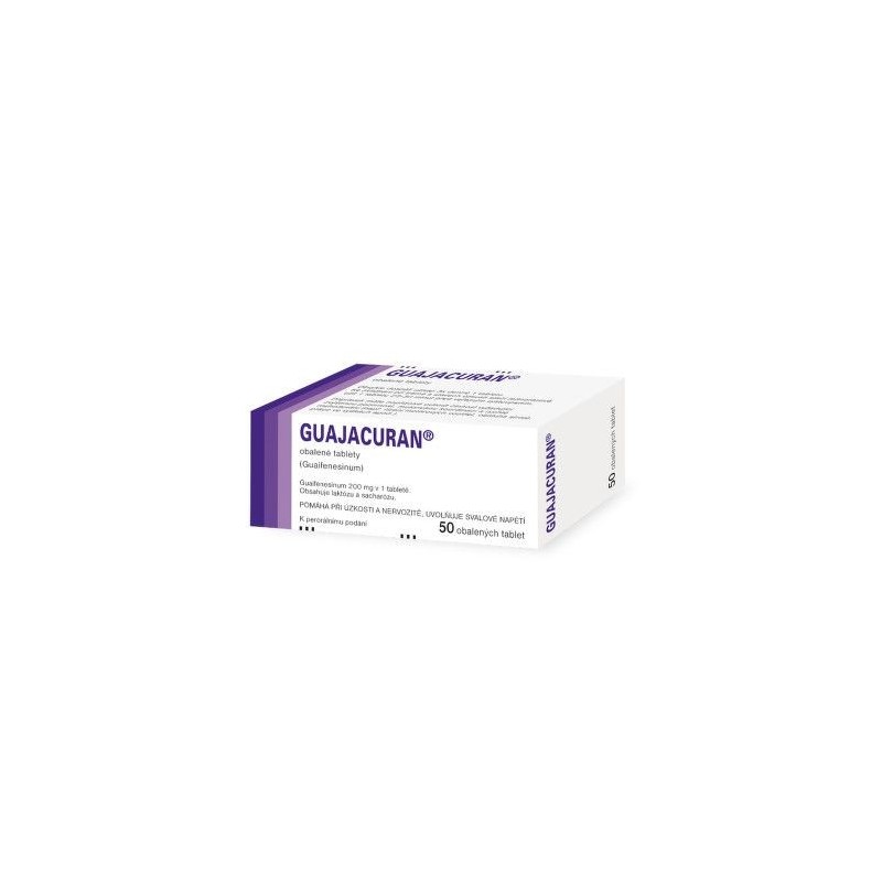Guajacuran 200 mg 50 tablet