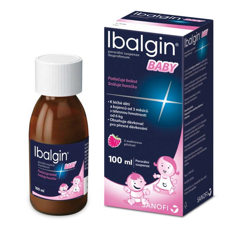 IBALGIN Baby 20 mg/ml perorální suspenze 100 ml