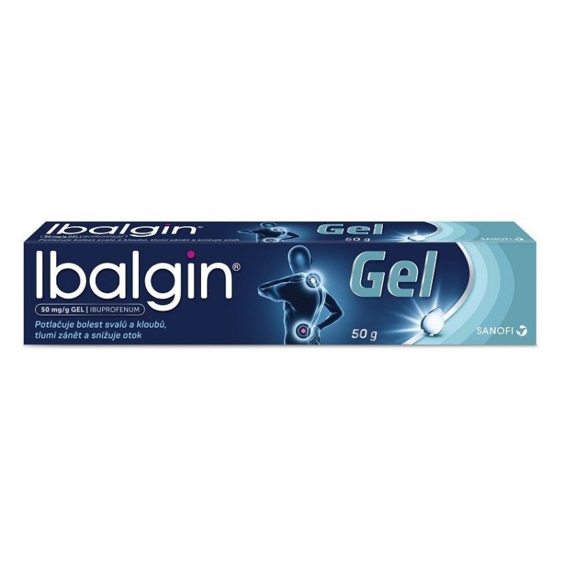 IBALGIN 50 mg/g gel 50 g