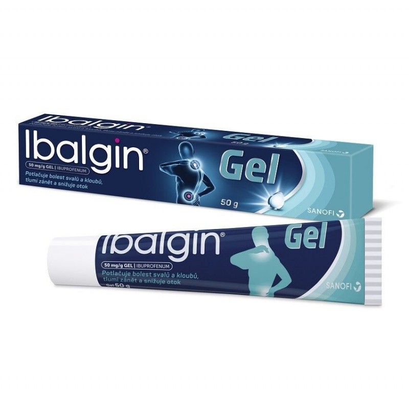 IBALGIN 50 mg/g gel 50 g