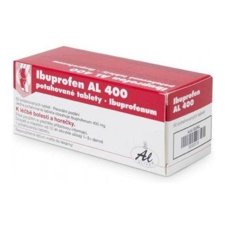 IBUPROFEN AL 400 mg 50 tablet