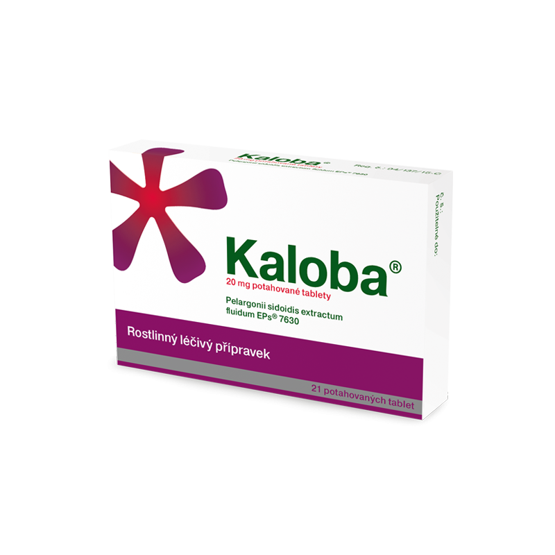 Kaloba 20 mg 21 potahovaných tablet