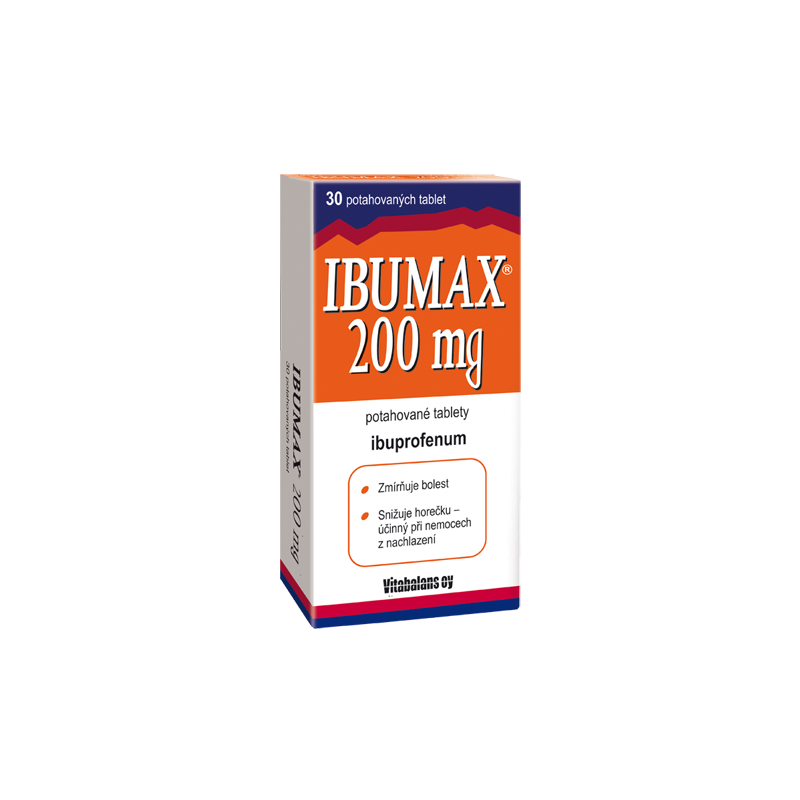 Ibumax 200 mg 30 tablet