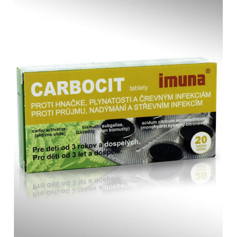 IMUNA Carbocit 320mg/25mg/3mg 20 tablet