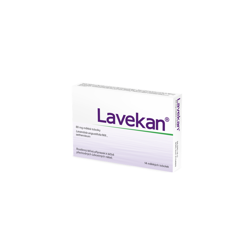 Lavekan 80 mg 14 tobolek