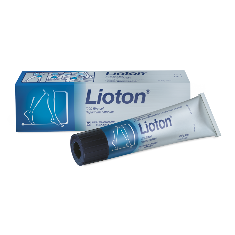 Lioton 1000 IU/g gel 100 g