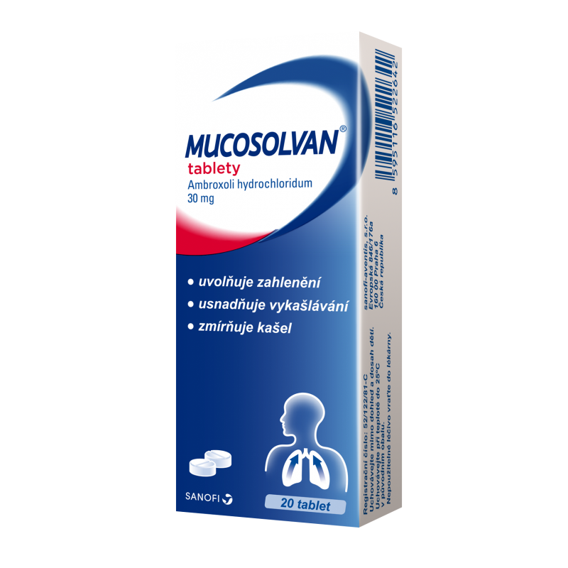 Mucosolvan 30 mg 20 tablet