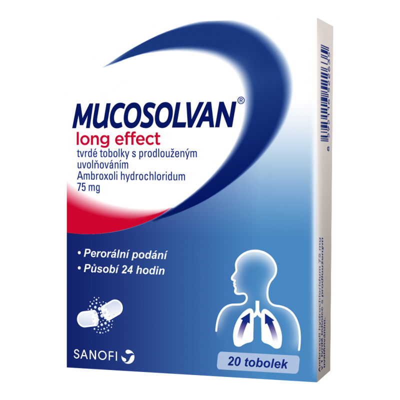 MUCOSOLVAN Long effect 75 mg 20 tobolek