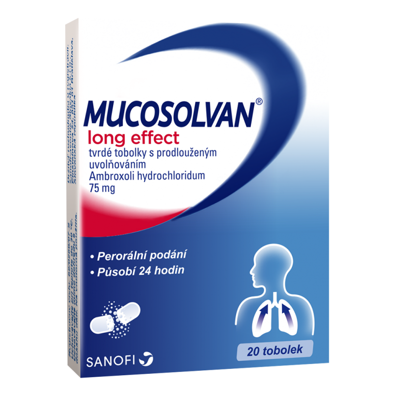 MUCOSOLVAN Long effect 75 mg 20 tobolek