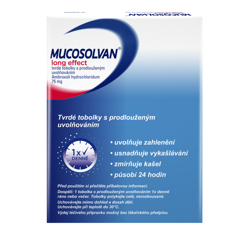 MUCOSOLVAN Long effect 75 mg 20 tobolek