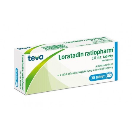 LORATADIN RATIOPHARM 10 mg 30 tablet
