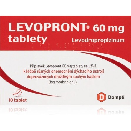 LEVOPRONT 60 mg 10 tablet