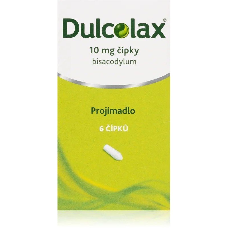 DULCOLAX 10 mg 6 čípků