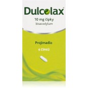 DULCOLAX 10 mg 6 čípků