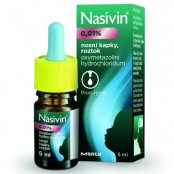 Nasivin pro kojence 0,1 mg/ml nosní kapky, roztok 5 ml