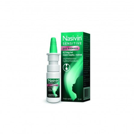 NASIVIN Sensitive 0,1 mg/ml nosní kapky pro kojence 5 ml