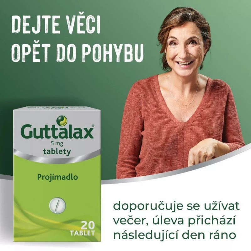 GUTTALAX 5 mg 20 tablet