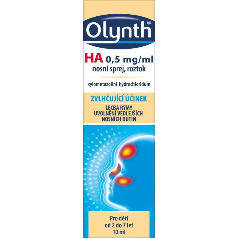 Olynth HA 0,5 mg/ml, nosní sprej 10ml