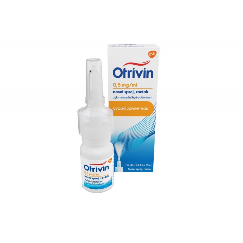 Otrivin 0,5mg/ml nosní sprej 10ml