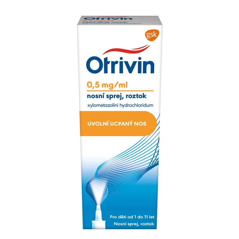 Otrivin 0,5mg/ml nosní sprej 10ml