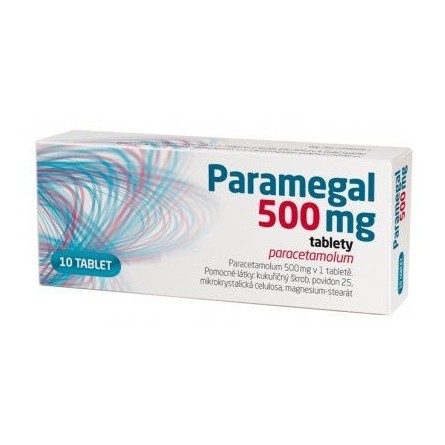 PARAMEGAL 500 mg 10 tablet